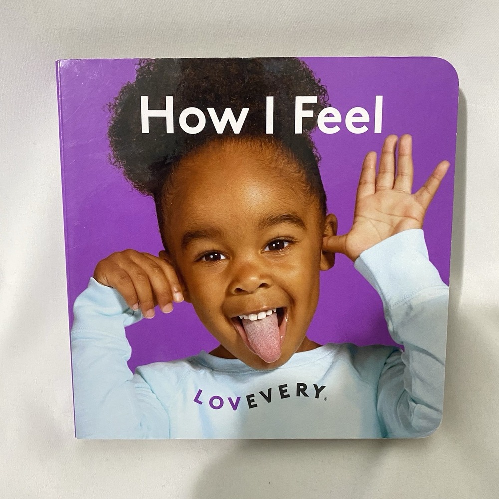 Lovevery How I Feel Board Book Emotions Learning